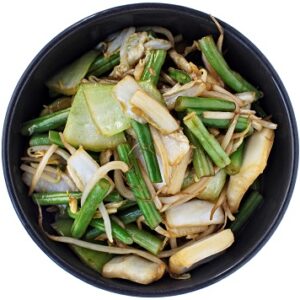 Stir Fried Asian Greens