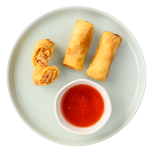 Hoisin Duck Spring Rolls